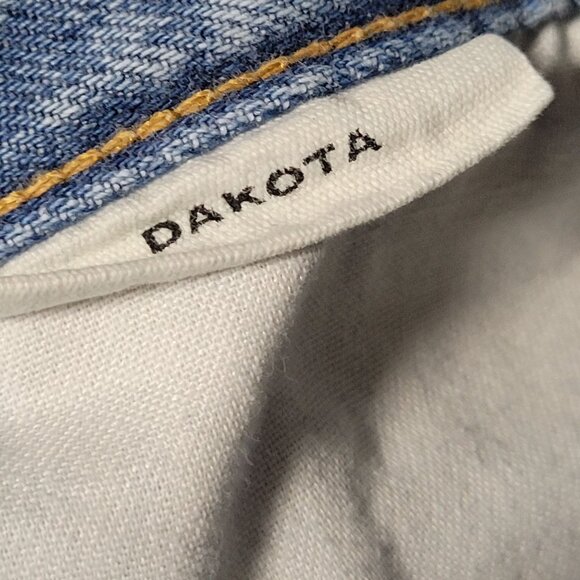 Slvrlake Dakota Jeans Womens Size 26 Straight Leg High Waist Light Wash Denim - Picture 5 of 6